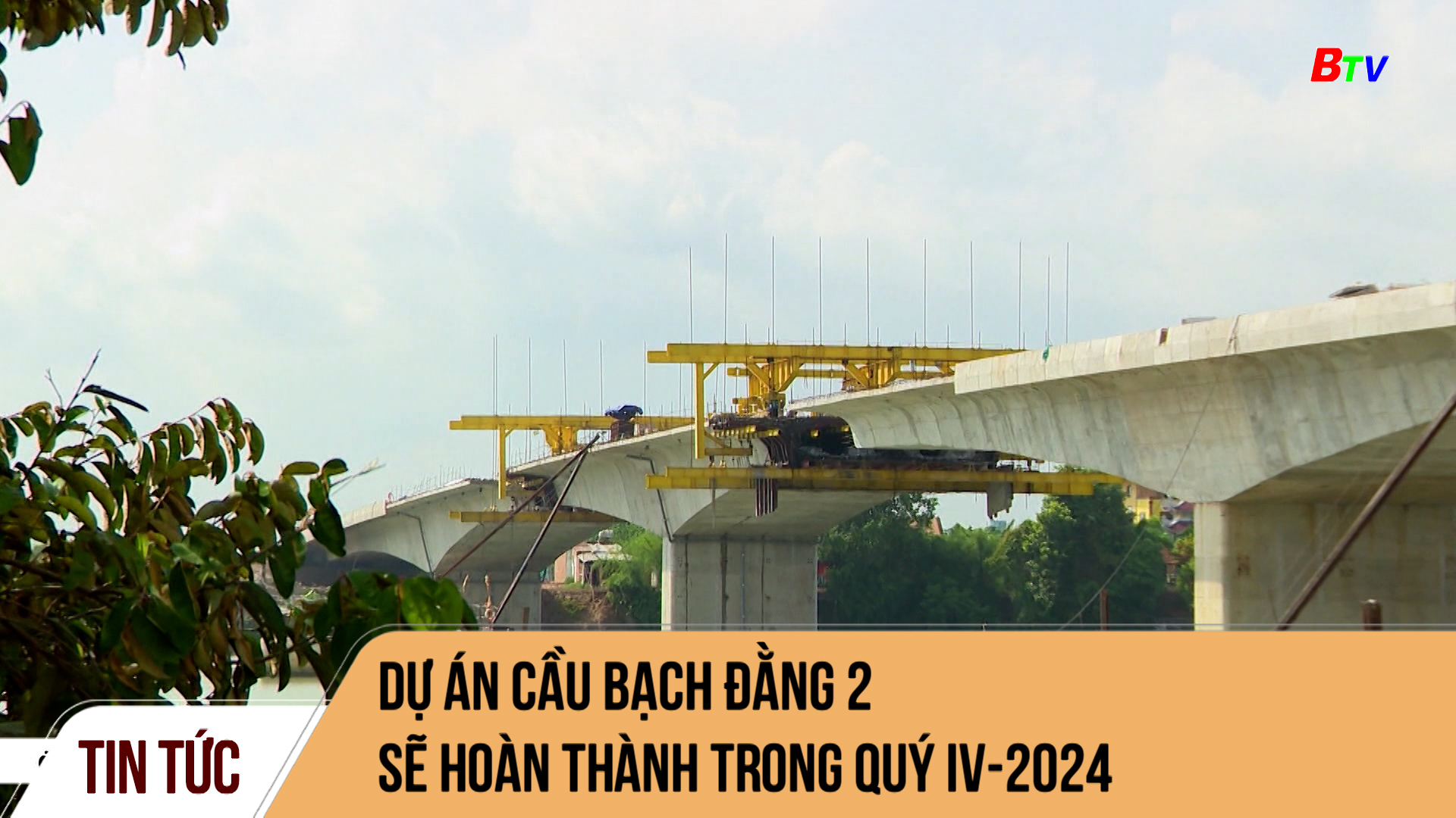 Dự án cầu Bạch Đằng 2 sẽ hoàn thành trong quý IV-2024